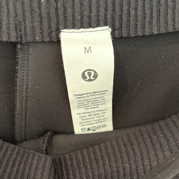 Lululemon Black Stretch Spacer High-Rise Pants - Picture 2 of 7